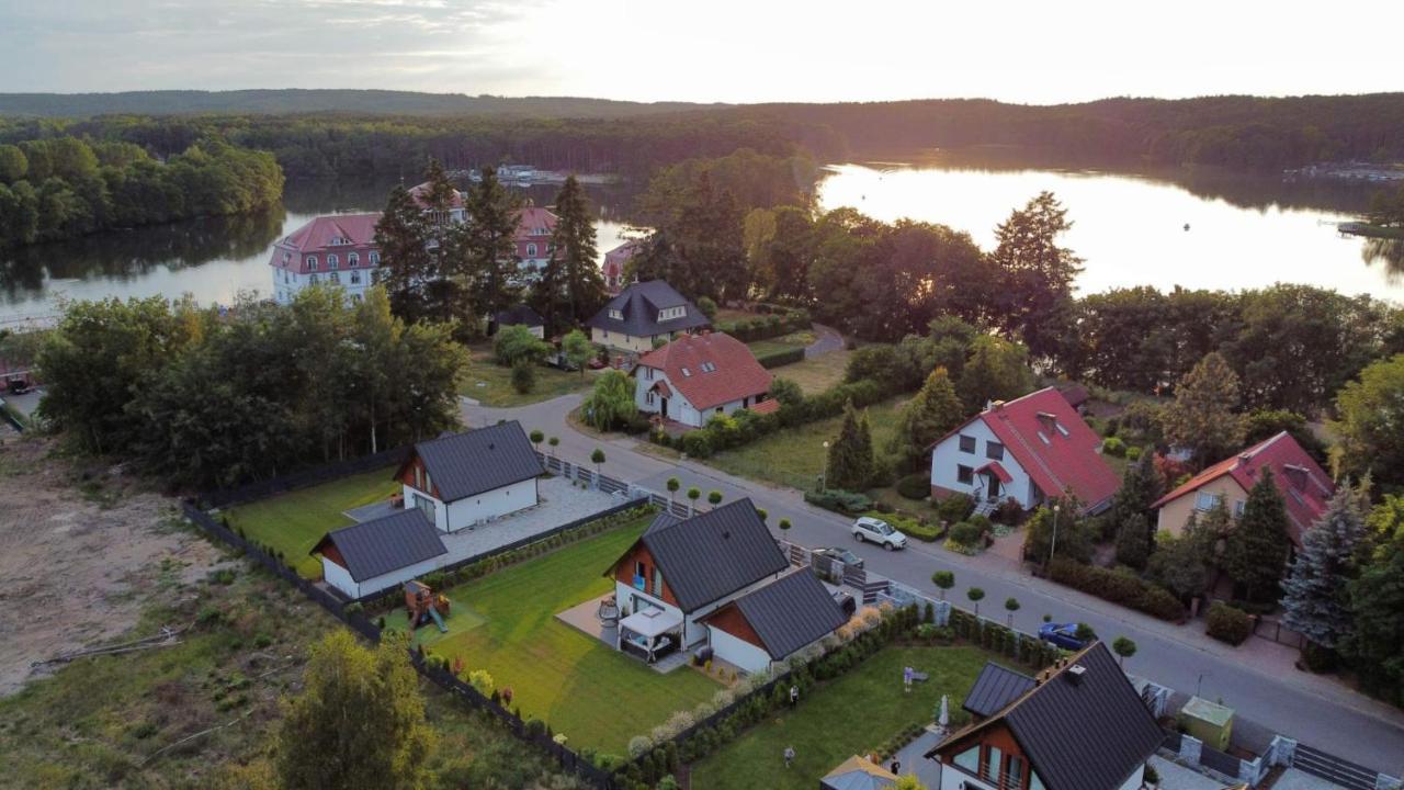 Lake Houselubniewice Domek Caloroczny Z Jacuzzi Blisko Jeziora Exterior foto